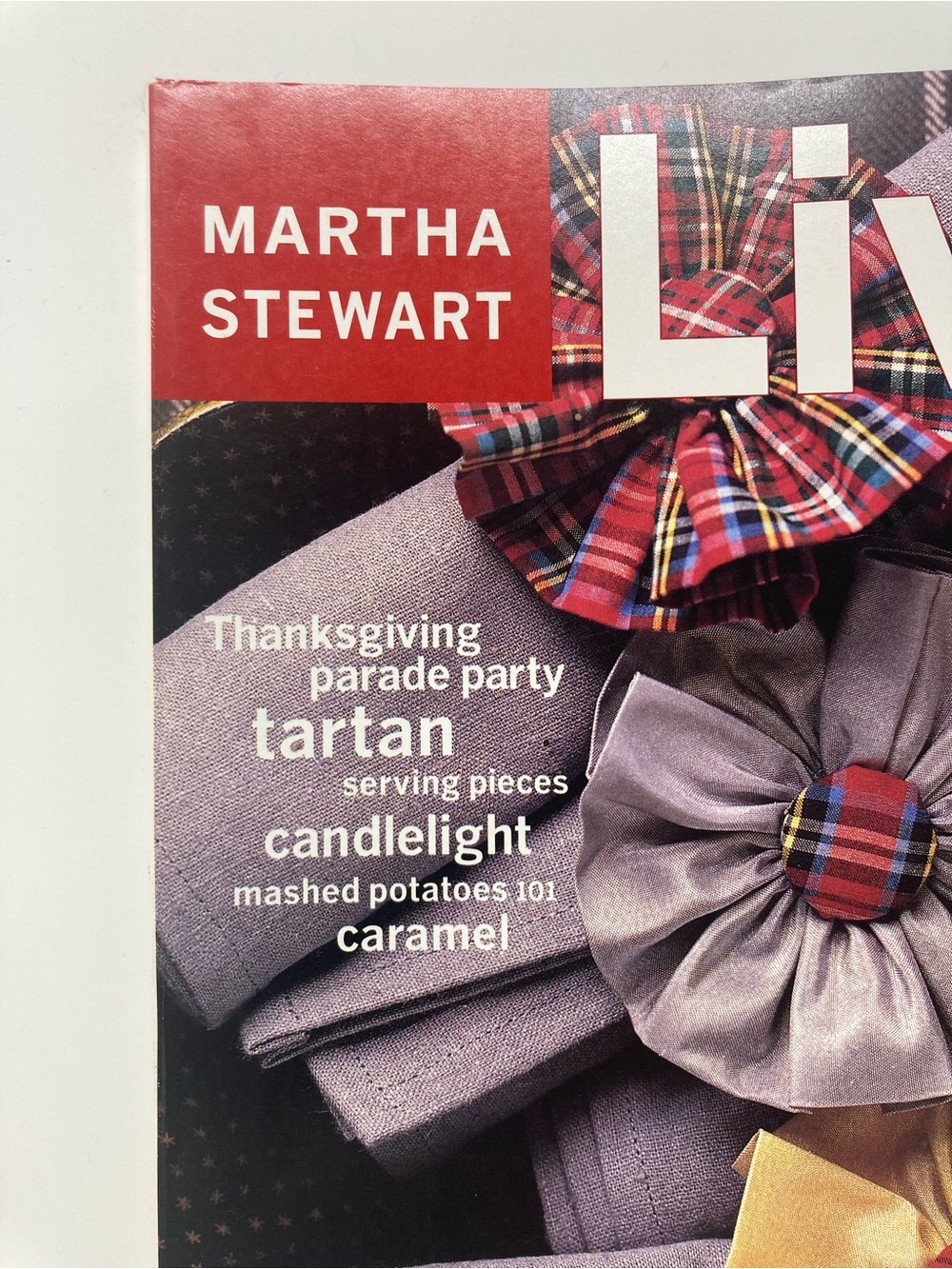 Vtg Martha Stewart Living Magazine Nov 1998 Thanksgiving Recipe Cards Holiday
